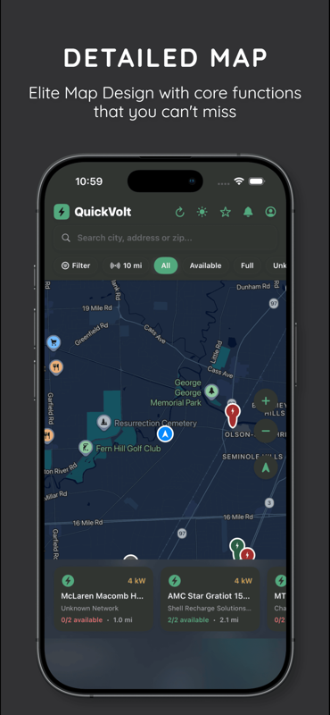 QuickVolt charger detail